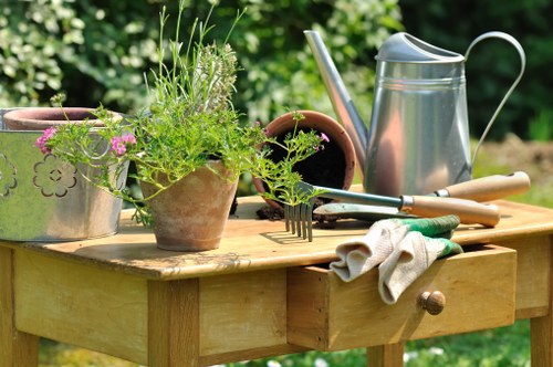 Closeboard fencing providing privacy in Old Ford