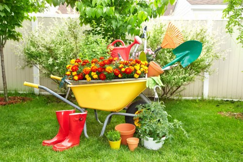 Gardeners Old Ford improving an outdoor space in East London